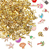 174Pcs Tibetan Style Alloy Pendants TIBEB-SC0001-56-1