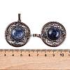 Natural Sodalite Pendants G-Q158-03-10-3