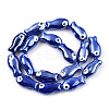 Handmade Porcelain Ceramic Beads Strands PORC-T006-03B-3