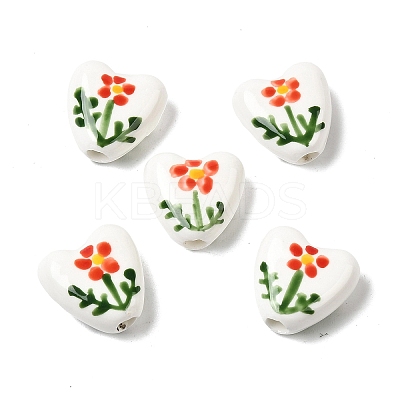 Handmade Porcelain Beads PORC-B007-02A-1