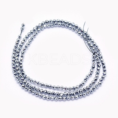 Terahertz Stone Beads Strands G-O166-14-2mm-1