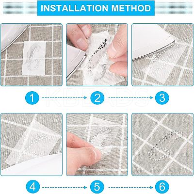 Glitter Hotfix Rhinestone(Hot Melt Adhesive On The Back) DIY-FG0001-43-1