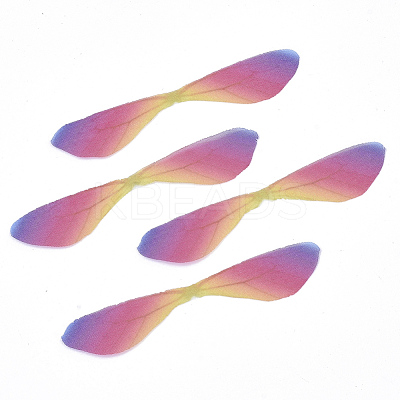Polyester Fabric Wings Crafts Decoration X-FIND-S322-002A-1