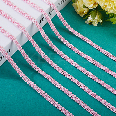 27.5Yards Polyester Lace Trim Ribbon OCOR-GF0004-81C-1
