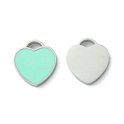 304 Stainless Steel Manual Polishing Charms STAS-C075-07P-1