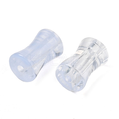 Transparent Acrylic Beads Gradient Effect OACR-Q193-01E-1