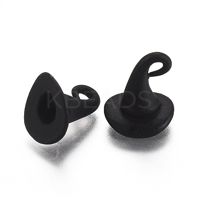 Halloween Theme Alloy Pendants X-ENAM-J649-15A-1