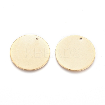 Ion Plating(IP) 304 Stainless Steel Pendants STAS-I124-03A-G-1