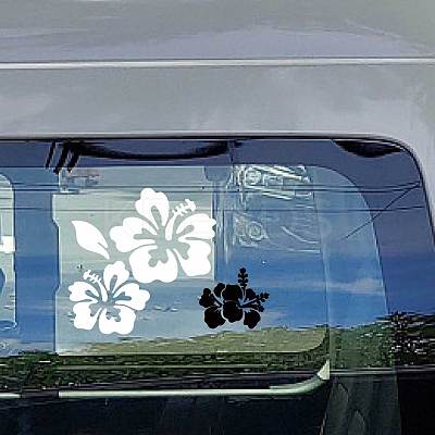 4Pcs 4 Styles PET Waterproof Self-adhesive Car Stickers DIY-WH0308-225A-094-1