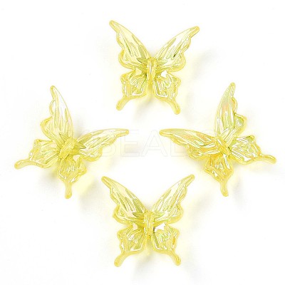 Transparent Acrylic Beads OACR-N137-74B-1