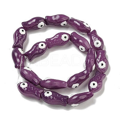 Handmade Transparent Glass Beads GLAA-N0028-03C-1