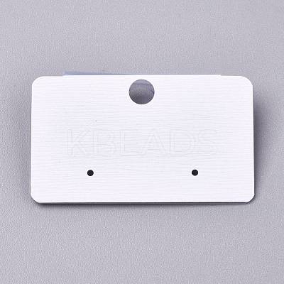 Plastic Jewelry Display Cards DIY-K032-05-1