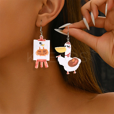 Acrylic Dangle Earrings FS-WG2F752-06-1