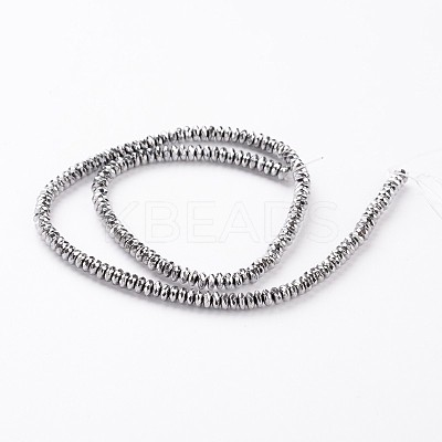 Non-magnetic Synthetic Hematite Beads Strands G-A140-10-1