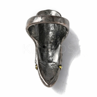 Alloy Women Finger Nail Rings MRMJ-WH0077-028A-B-1