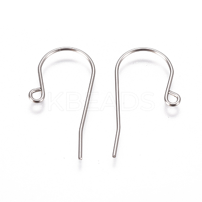 Tarnish Resistant 304 Stainless Steel Earring Hooks STAS-F227-29-P-1