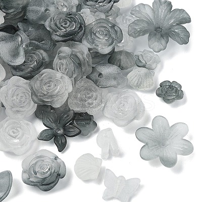50G Transparent Acrylic Beads OACR-YW0002-44E-1