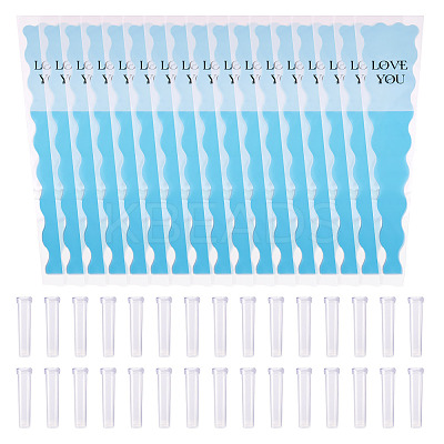 50Pcs OPP Flower Bouquet Wrapping Craft Paper DIY-TA0010-93C-1