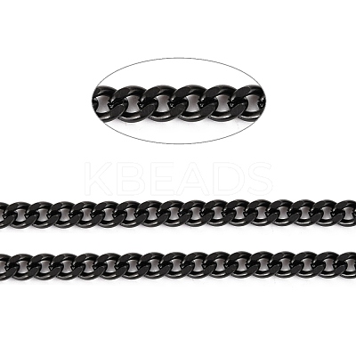 PVD Vacuum Plating 304 Stainless Steel Cuban Link Chains CHS-K016-03C-EB-1