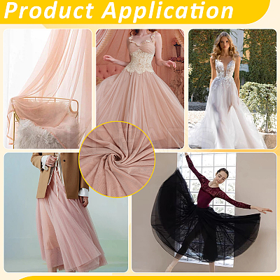 Polyester Stretch Fabric DIY-WH0110-05A-1