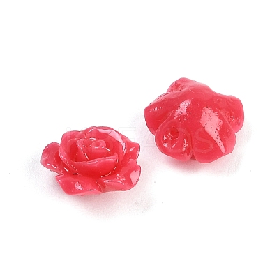 Synthetic Coral Carved Beads CORA-M001-06F-1