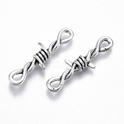 Tibetan Style Alloy Links/Connector TIBE-S323-097AS-RS-1