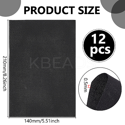 14T Cotton Cross-stitch Fabric DIY-WH0899-59B-1