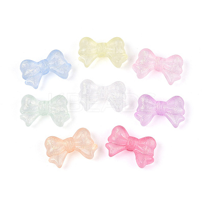Luminous Transparent Acrylic Beads OACR-N154-07-1
