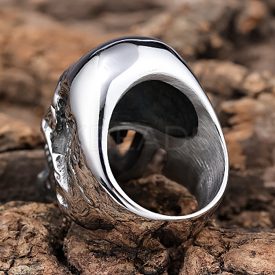 Skull 304 Stainless Steel Finger Rings for Men FS-WGF2445-05-1