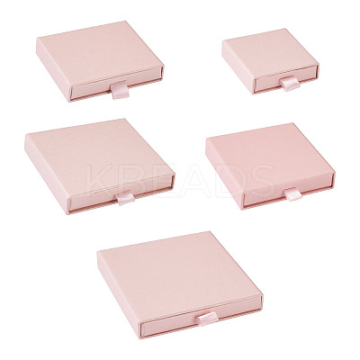 5Pcs 5 Style Paper Drawer Boxes CON-YS0001-03-1