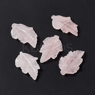 Natural Rose Quartz Pendants G-I336-01-30-1