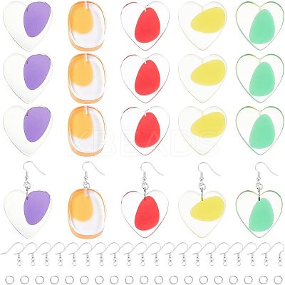DIY Dangle Earring Making Kits DIY-NB0005-84-1