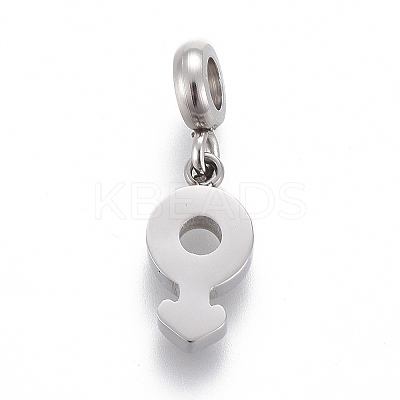 Non-Tarnish 304 Stainless Steel Pendants STAS-F259-023P-1