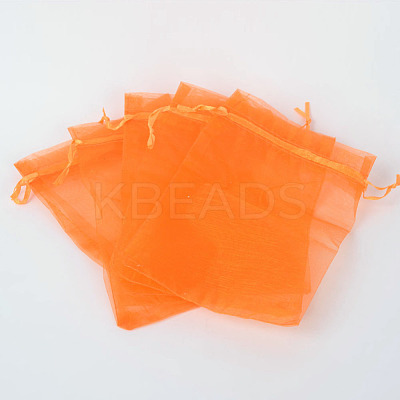 Organza Gift Bags with Drawstring OP-R016-15x20cm-14-1