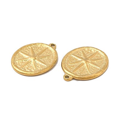 Ion Plating(IP) 304 Stainless Steel Pendants STAS-E182-17G-1