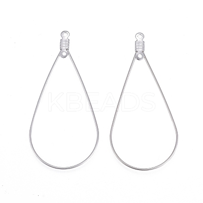 Tarnish Resistant 304 Stainless Steel Wire Pendants STAS-L238-073P-1