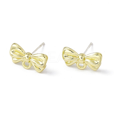 Rack Plating Alloy Stud Earring Findings LS-FIND-I030-13LG-1