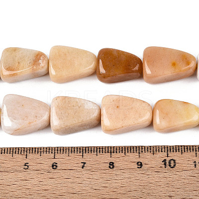 Natural Topaz Jade Beads Strands G-N354-02B-01-1