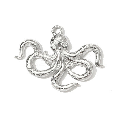 304 Stainless Steel Pendants STAS-OY001-06P-1