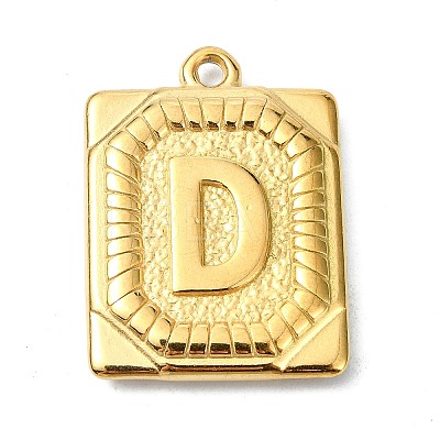 Ion Plating(IP) 304 Stainless Steel Pendants STAS-U033-01G-D-1