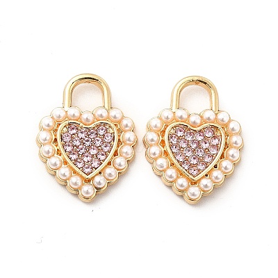 Alloy Rhinestone Pendants ALRI-K048-03C-1