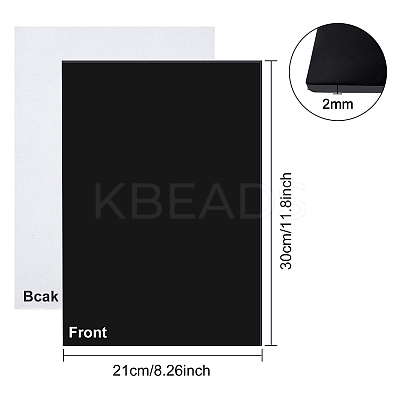 Silicone Single Side Board AJEW-BC0006-19-1