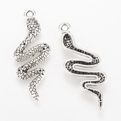 Tibetan Style Alloy Pendants X-TIBEP-Q064-37AS-RS-1
