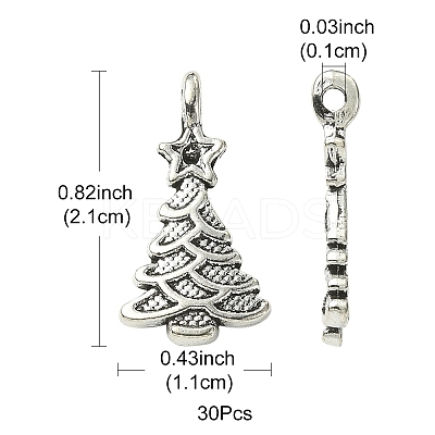 Tibetan Style Alloy Pendants TIBEP-YW0001-57-1