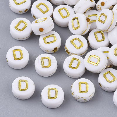 Plating Acrylic Beads X-PACR-R242-01D-1