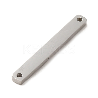 Non-Tarnish 304 Stainless Steel Connector Charms STAS-R117-02B-P-1
