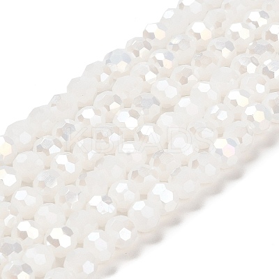 Imitation Jade Glass Beads Stands EGLA-A035-J6mm-B05-1