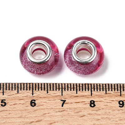 Large Hole Resin European Beads X-OPDL-R118-10B-1