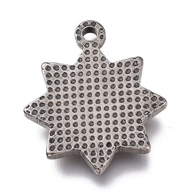 Tarnish Resistant 304 Stainless Steel Pendants STAS-Z007-04-1