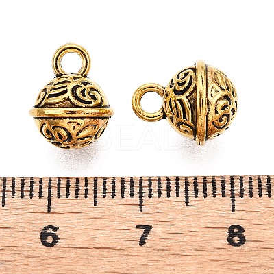 Tibetan Style Alloy Charms FIND-C060-066AG-1